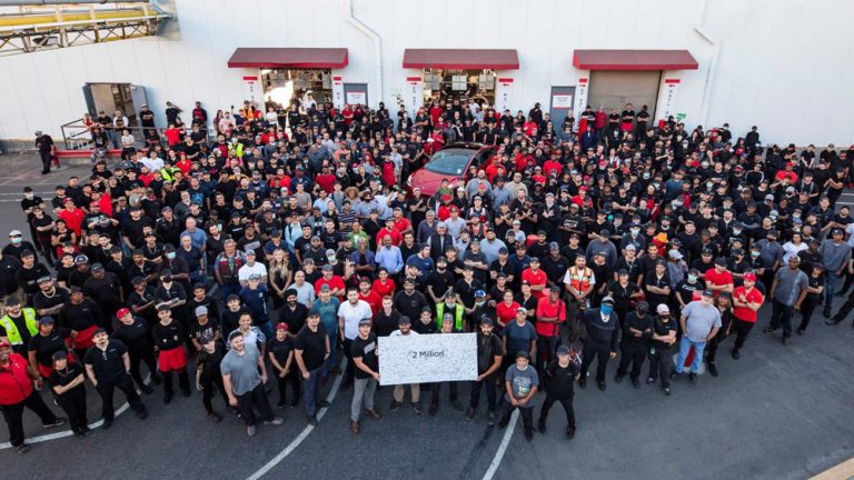 De Fremont han salido 2 millones de Tesla