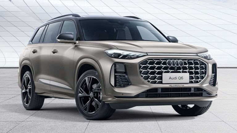 El nuevo SUV de Audi se llama Q6 y es exclusivo para China