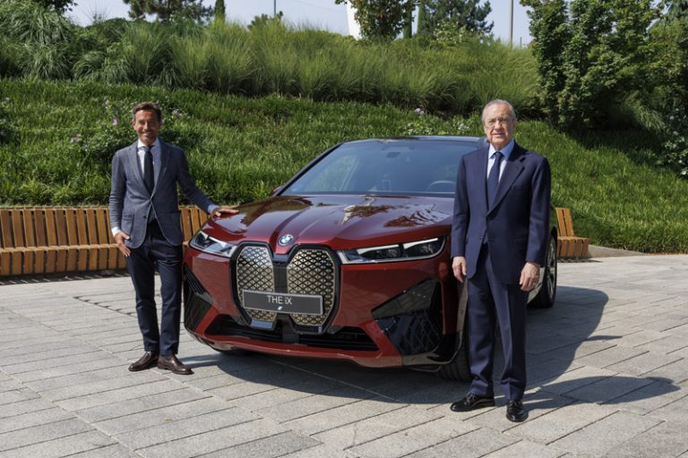 BMW ya es oficialmente la marca de coches del Real Madrid