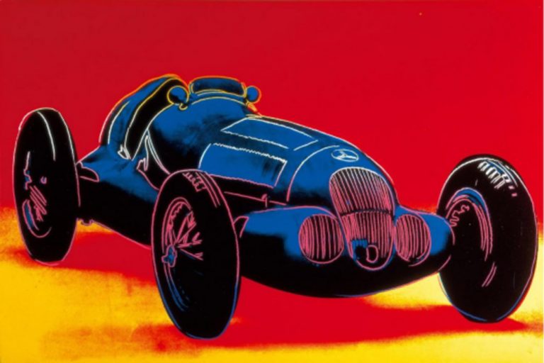 Los coches que Andy Warhol pintó para Mercedes-Benz
