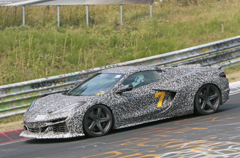 Chevrolet Corvette híbrido. Ya rueda en Nürburgring