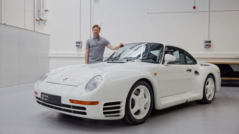 Vuelve a la vida el Porsche 959 S del piloto de Fórmula 1 Nick Heidfield