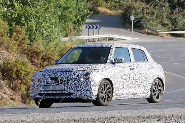 El futuro Suzuki Swift rueda por España