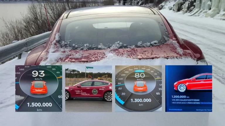Más de 1 millón de millas sobre un Tesla Model S