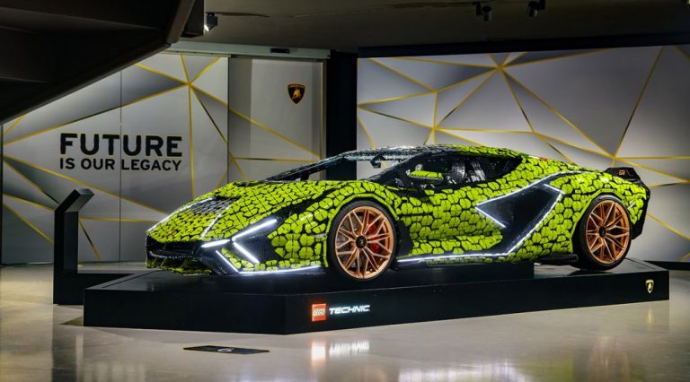 Lamborghini Sián FKP 37 de Lego: un coche de museo