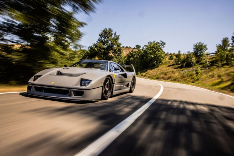 Este es el Ferrari F40 más potente del mundo, y está a la venta