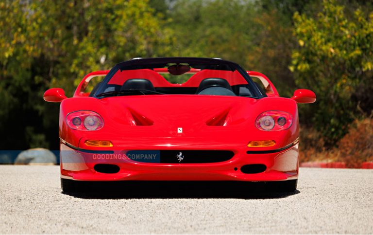 El Ferrari F50 de Mike Tyson sale a subasta… una vez más