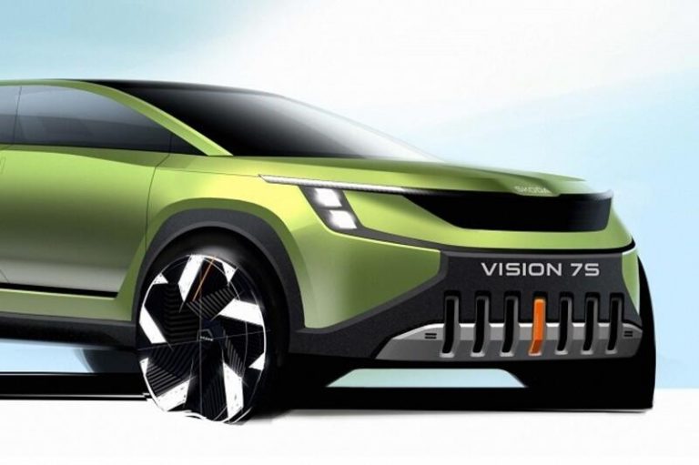 Skoda Vision 7S: el primer boceto del nuevo SUV eléctrico