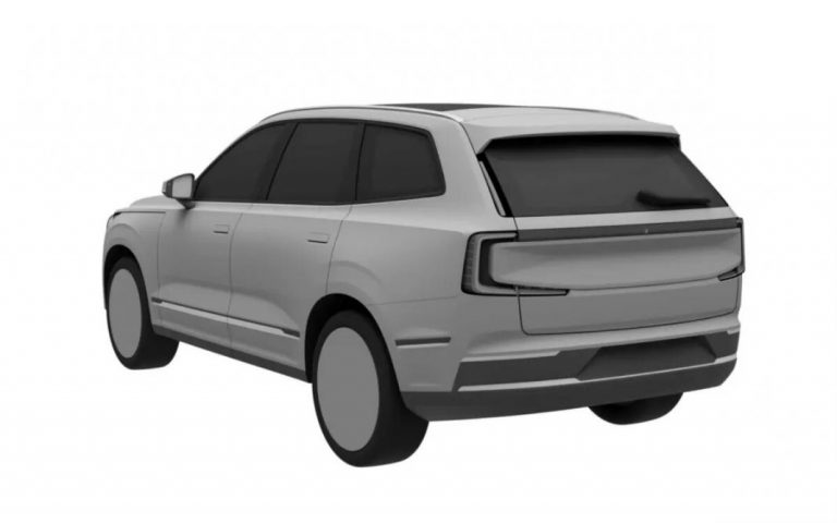 Se filtran las primeras imágenes del Volvo EX90, el sucesor del Volvo XC90