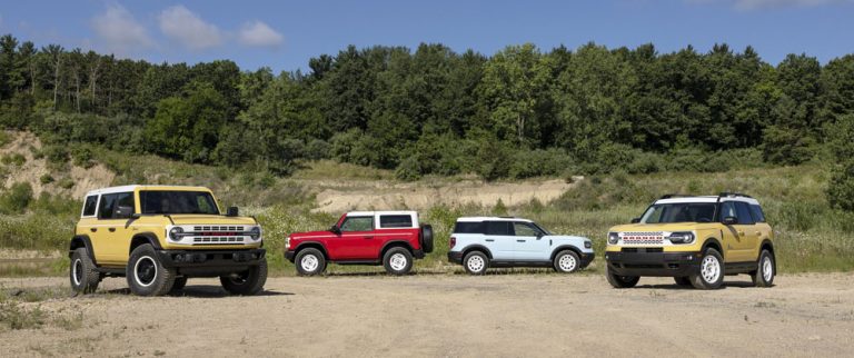 Aire retro para los Ford Bronco y Ford Bronco Sport en EE.UU.