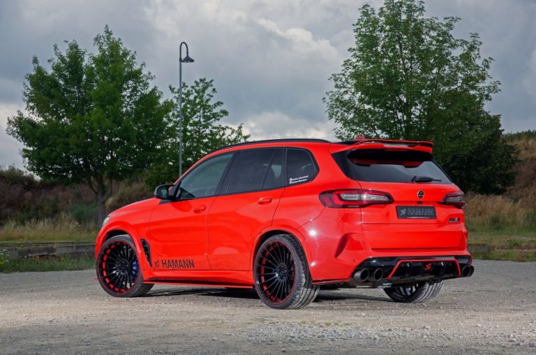 BMW X5 M Hamann, aderezado con cayena roja