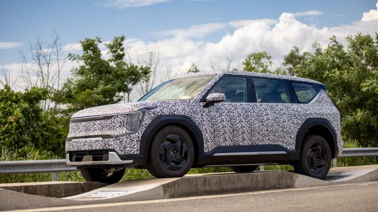 El Kia EV9 ultima su debut mundial