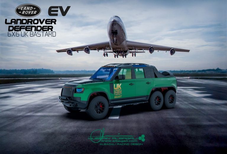 Land Rover Defender 6×6, un monstruo virtual 