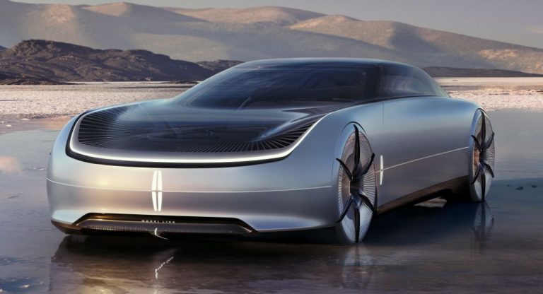 Lincoln Model L100 Concept,  futurista coupé eléctrico autónomo 