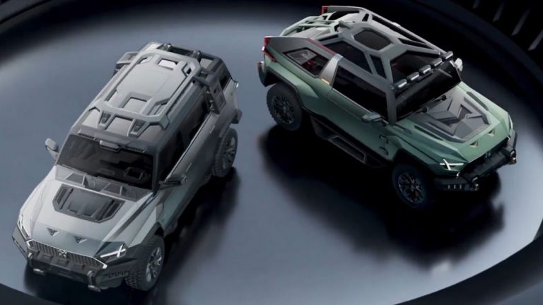 Mengshi, nueva marca china inspirada en el Hummer