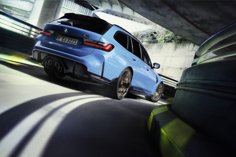 El nuevo BMW M3 Touring estrena su espectacular catálogo oficial de accesorios M Performance