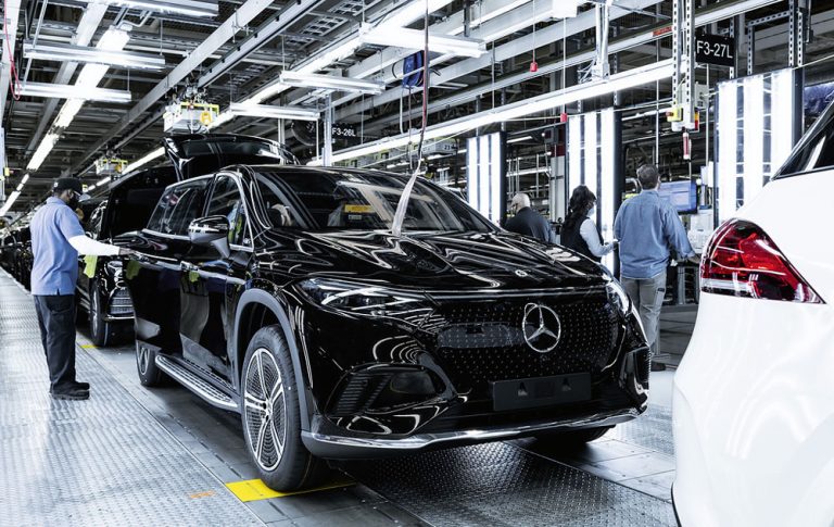 Comienza la producción del Mercedes EQS SUV