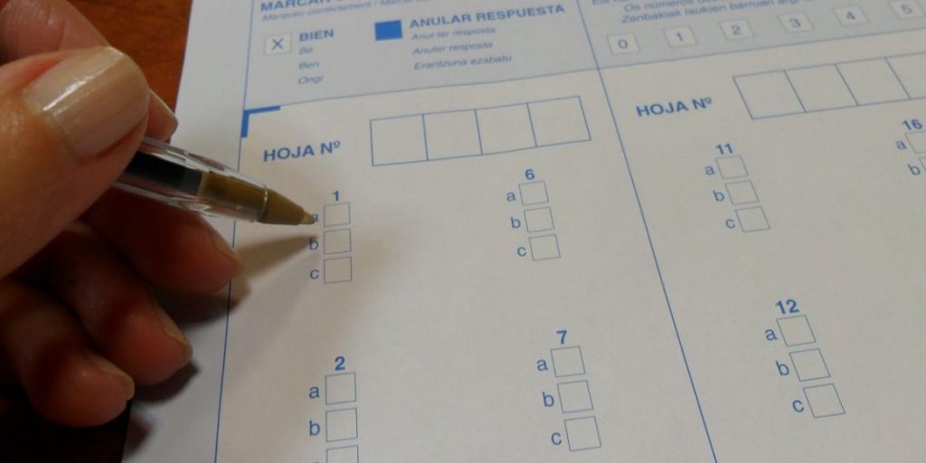 Fallos en el examen teórico del carné