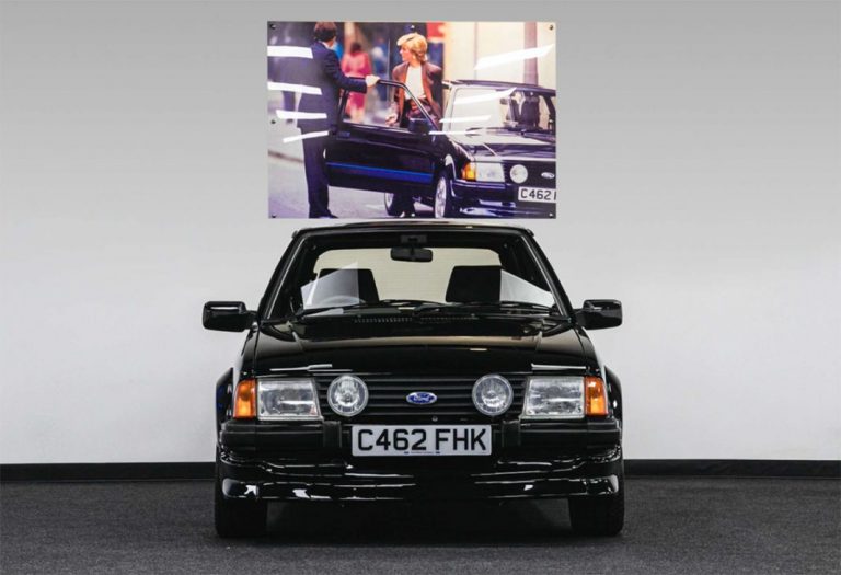 El Ford Escort de Diana de Gales, vendido por 850.000 euros