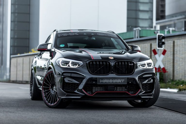 635 CV para este BMW X4 M Competition vitaminado por Manhart