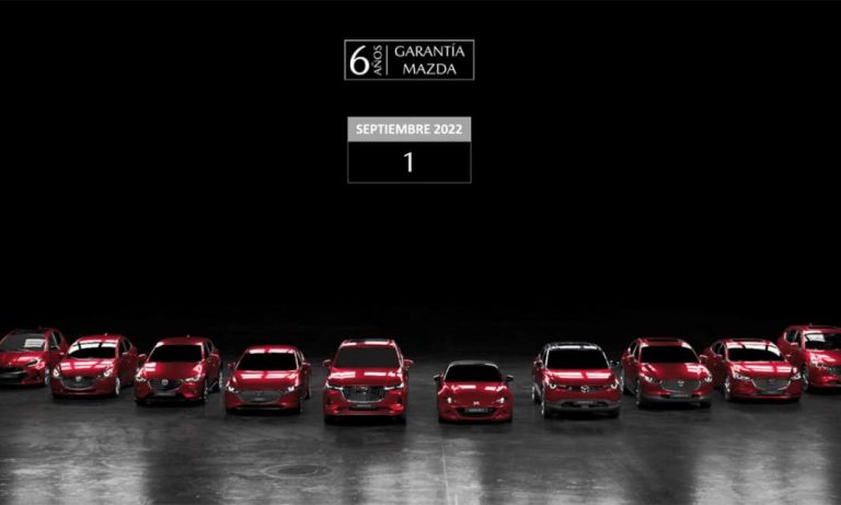 Los clientes de Mazda, más seguros que nunca, seis años de garantía oficial