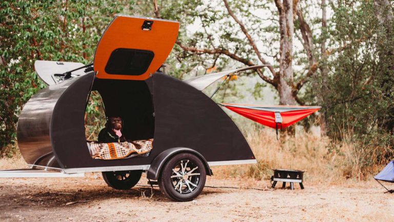 La caravana más ligera del mundo pesa 225 kilos y es de carbono