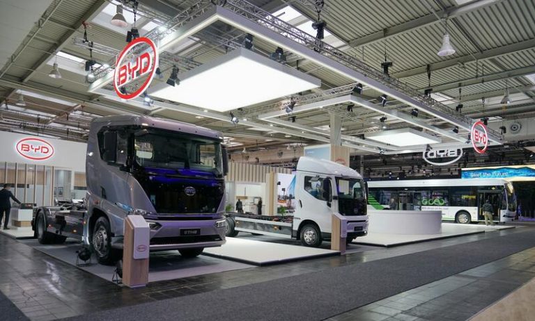 BYD lanza en la feria de Hannover su nueva plataforma eBus Blade y dos ‘eTrucks’ de cero emisiones