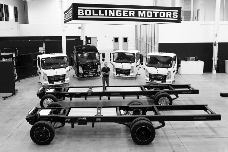 Bollinger ya tiene listo su primer camión eléctrico