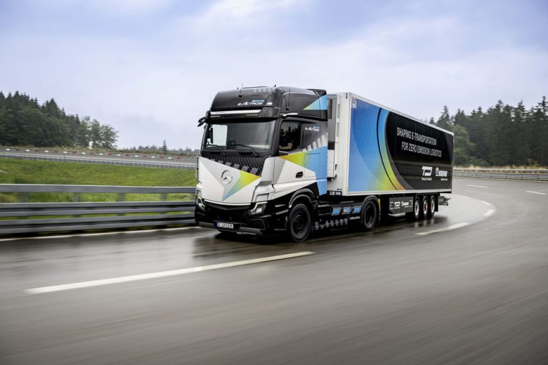 El futuro camión eléctrico de Mercedes-Benz promete 500 km de autonomía