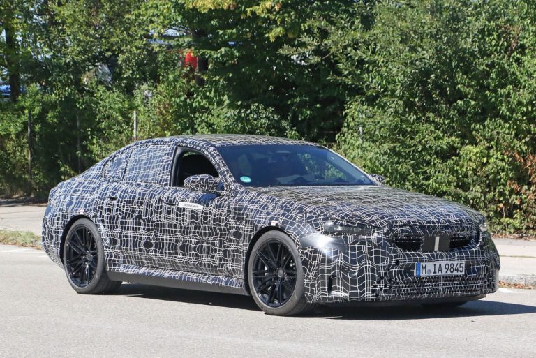 El futuro BMW M5 se muestra tal como es