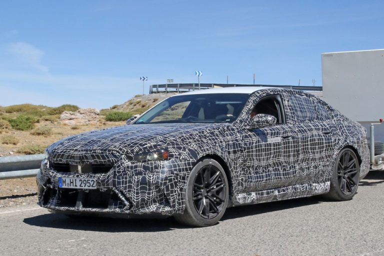 El BMW M5 empieza a mostrar su cara