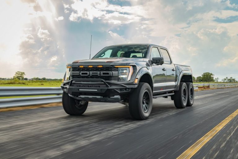 Así de bestial es el Hennessey Gen 3 VelociRaptor 6×6