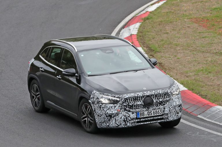 El futuro Mercedes GLA ya está en Nürburgring