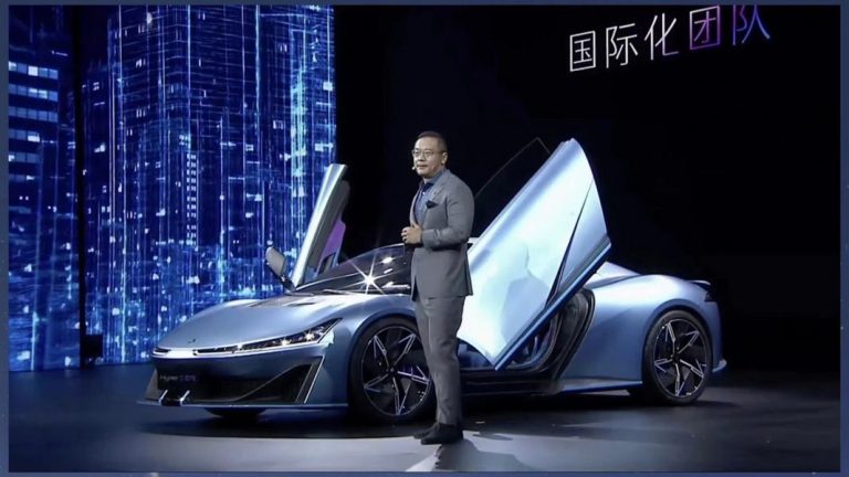 El GAC Aion Hyper SSR, un cohete chino de cuatro ruedas