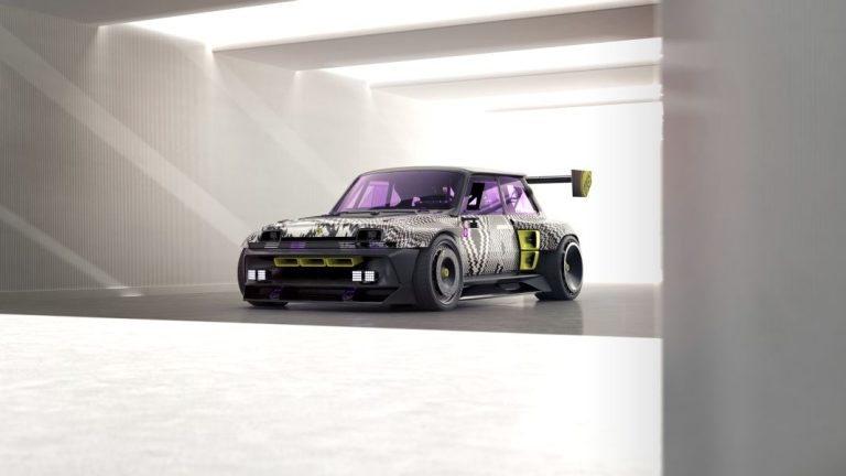 El Renault R5 Turbo 3E renace como eléctrico para hacer drift