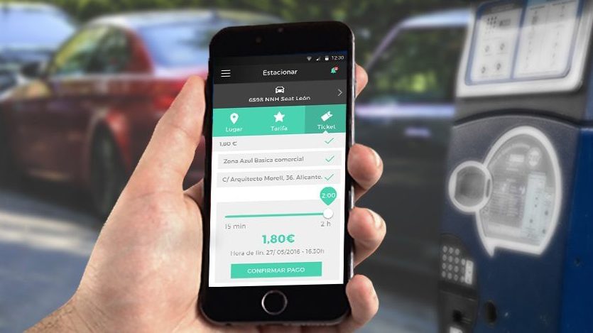 Parking online, facilita la búsqueda