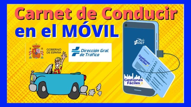 Así puedes llevar tu carnet de conducir en el teléfono móvil