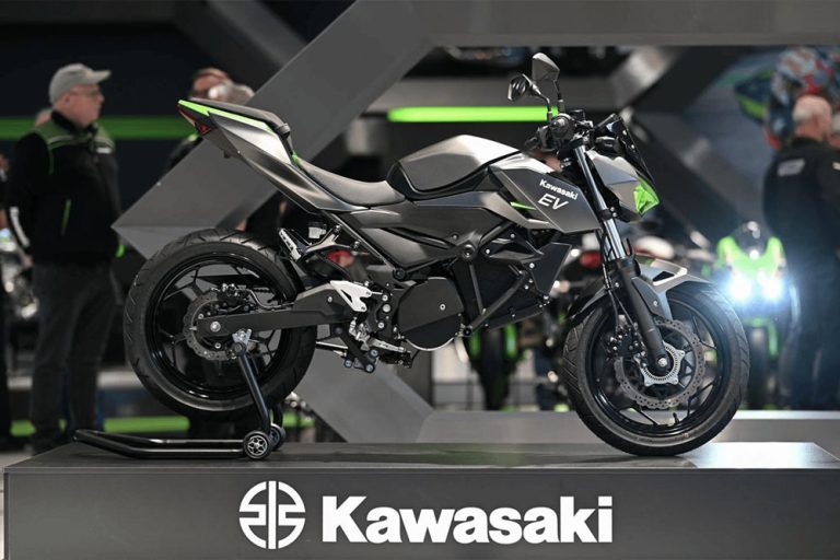 Kawasaki tiene a punto su primera moto eléctrica