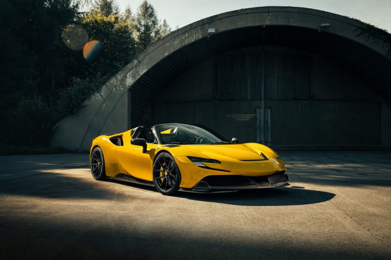 Más de 1.100 CV ofrece el Ferrari SF90 Spider gracias a Novitec
