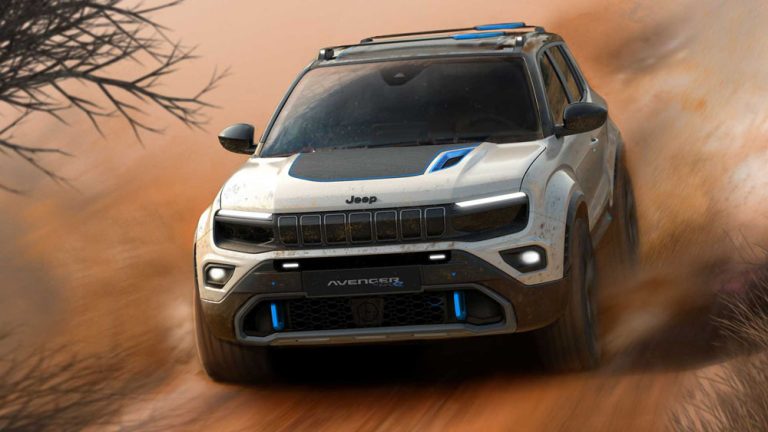 Jeep Avenger 4×4 Concept: eléctrico y con tracción a las cuatro ruedas