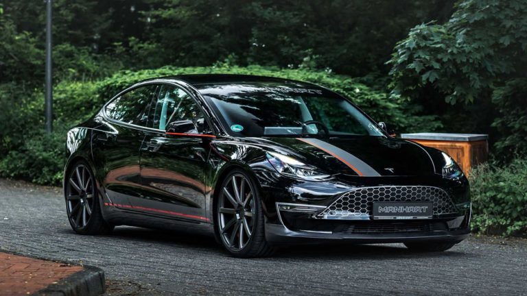 El Tesla Model 3 gana puntos gracias a Manhart… y también más potencia