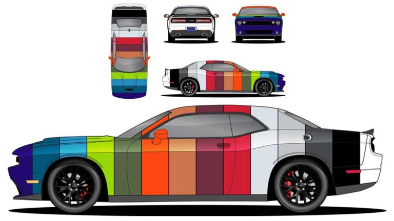 Este es el Dodge Challenger que conduciría Wally o Paul Smith