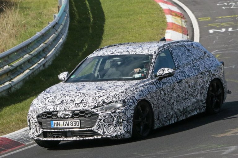 El futuro Audi A4 Avant ya rueda en el Infierno Verde