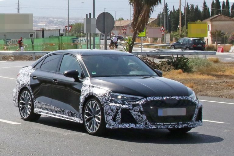 Audi RS3, ¿listo para un lavado de cara?