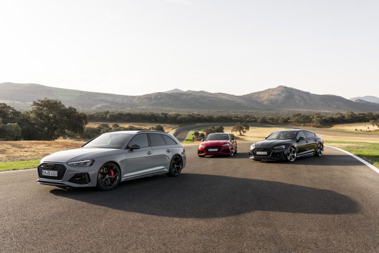 Audi RS 4 Avant y RS 5 Competition Plus. Carros de fuego