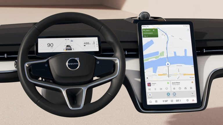 Volvo EX90: conectividad más fácil y segura