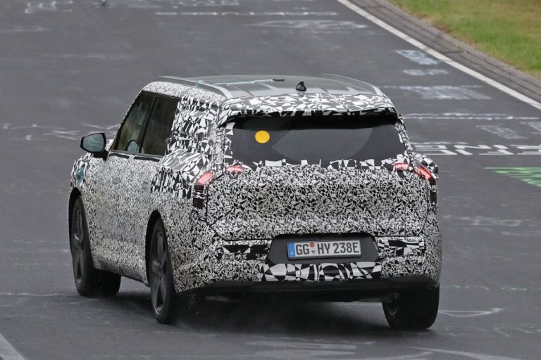 Los últimos kilómetros del Kia EV9, a tope en Nürburgring