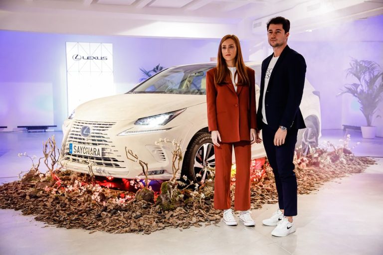 El adiós al NX inspira el Lexus Art Car 2022