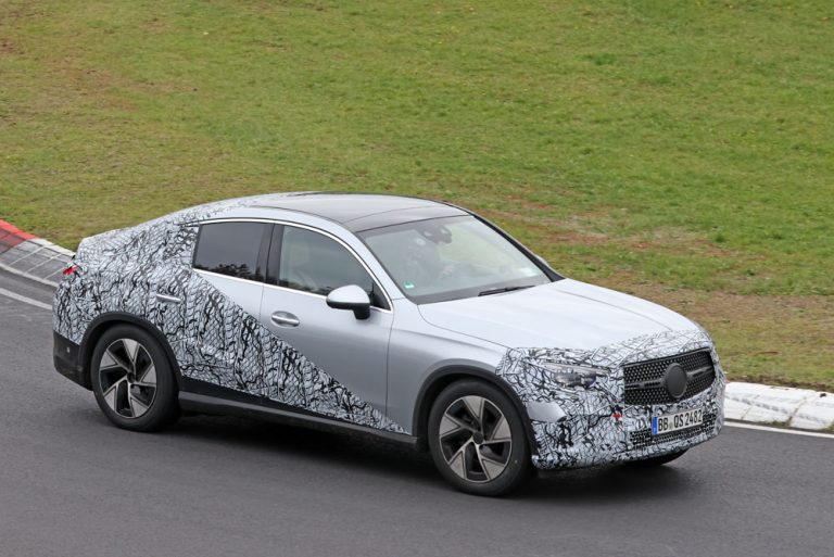 El Mercedes GLC Coupé agita Nürburgring