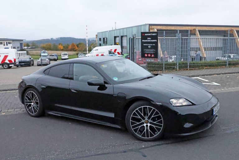 La hora del cambio en el Porsche Taycan